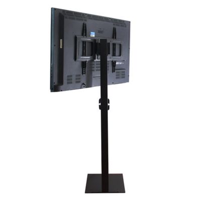 32-70 Inch LCD LED Plasma TV Mount Floor Stand Tilt Swivel Monitor Holder AD Display with DVD Holder Height Adjustable