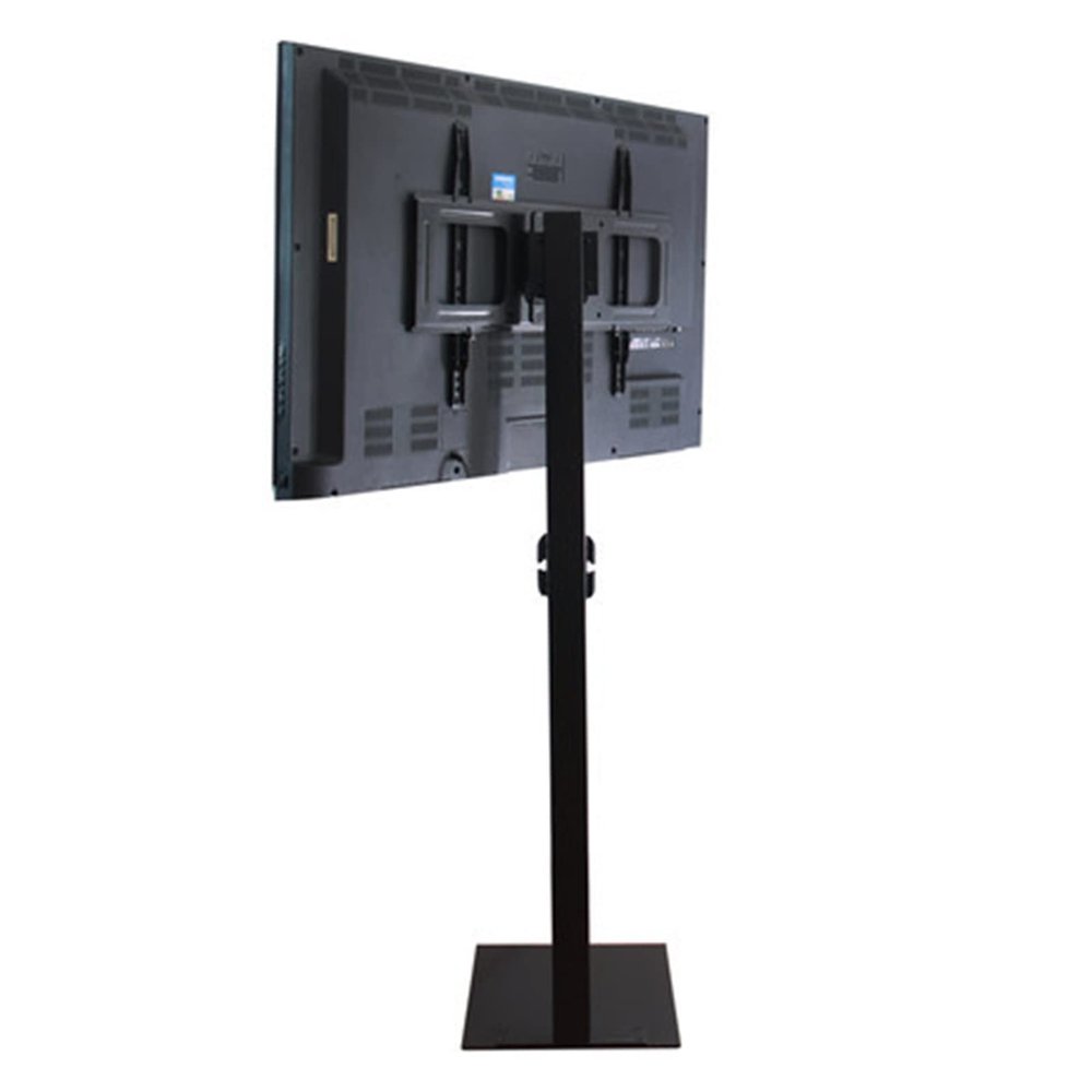 32-70 Inch LCD LED Plasma TV Mount Floor Stand Tilt Swivel Monitor Holder AD Display with DVD Holder Height Adjustable
