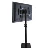 32-70 Inch LCD LED Plasma TV Mount Floor Stand Tilt Swivel Monitor Holder AD Display with DVD Holder Height Adjustable view 1