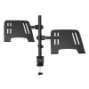 ADBWEKKF M074-D Dual Laptop Stand for Laptop Notebook Support Up to 17" 2 in 1 Dual Arm for Monitor & Laptop Holder view 2