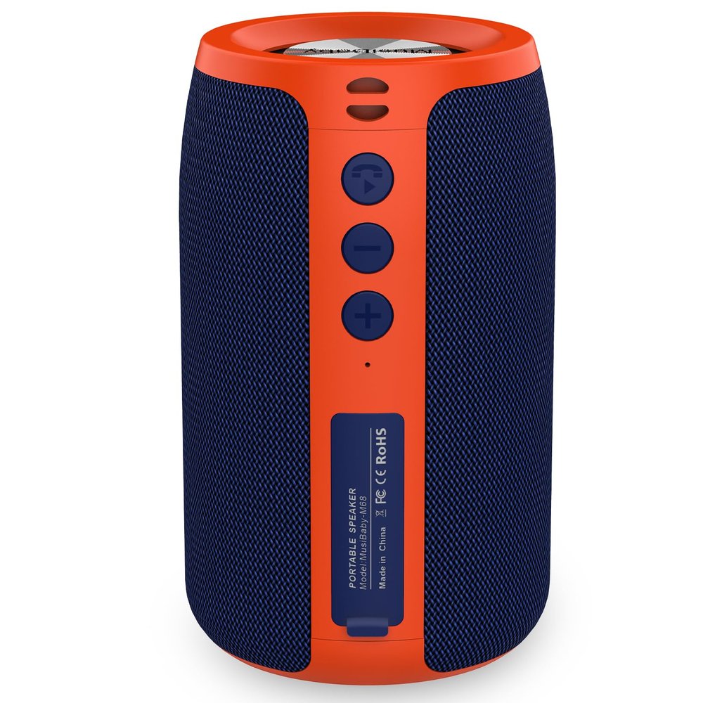 Bluetooth Speaker,Valentines Gifts MusiBaby Portable Wireless Speakers,Waterproof,Outdoor Speaker with Stereo Sound,Booming Bass,Dual Pairing,Bluetooth 5.3,24H Play,Gifts for Men