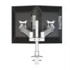ADBWEKKF M200 Desktop Dual Monitor Holder Support Aluminum Full Motion 15-30 Inch Monitor Mount Arm with 40cm Stand Pole(Loading 8-16kgs) view 1
