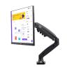 ADBWEKKF F80 + 2XUSB3.0 Desktop Gas Spring 17-30" LCD LED Monitor Holder Mount Arm Full Motion Display Stand Loading 2-9 Kgs(2019 F80 W 2XUSB2.0) view 1