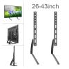 FNJTDVWS 26''-43" 25KG TV Stand Base Bracket for Plasma LCD Flat Screen Height Adjustable Monitor Mount Bracket view 2