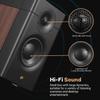 HiVi-Swans D3.1 MKII Passive Bookshelf Speakers, 6.5" 2-Way Home Speakers Pair - Needs Amplifier or Receiver to Operate view 2