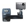 ADBWEKKF LCD-111PR Strong Projector Wall Mount Bracket Full Motion 360 Rotate Tilt 30kg Profile Extendable Wall Distance view 1