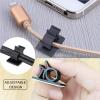 10PCS Adjustable Self-Adhesive Cable Organizer Wire Harness Strap Fixed Desktop Cable Management Clip.(10-13mm Black) view 3