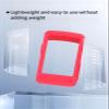 Case for Wahoo ELEMNT ROAM V3 GPS Cycling/Bike Computer, WUNIAK Soft Silicone Protective Portable Scratch Shock Resistant Shell Case with Screen Protector for Wahoo ELEMNT ROAM V3Red view 4