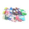 OCNFZ 100Pcs/Bag Cable Ties 18 Colors 2.5mmx100mm 2.5mm*100mm Self-Locking Nylon Wire Cable Zip Ties White Black Wire Fasten Cable(Grey) view 1