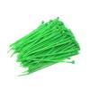 OCNFZ 100Pcs/Bag Cable Ties 18 Colors 2.5mmx100mm 2.5mm*100mm Self-Locking Nylon Wire Cable Zip Ties White Black Wire Fasten Cable(Grey) view 4