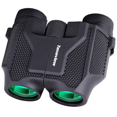 Binocular with Travel case,12x25 Compact Binocular for Adult, Kids - Long Distance View - Hunting, Waterproof Birdwatching, Camping, Sporting