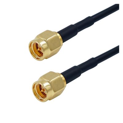 Ktann WiFi Antenna Extension Cable 20pcs RG174 SMA Male Plug to SMA Male Plug RF Jumper Pigtail Coax Cable for Wireless Network Card Adapter
