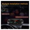 Car Electronics Auto Head Up Display Car GPS Speedometer Windshield Inclinometer Latitude HUD Display Speed Projector Anti Fatigue Driving Alarm view 4