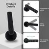 Biometric Fingerprint Door Lock, Keyless Entry Handle with Touchscreen and Keypad, Smart Lock for Office, Bedroom, and Apartment view 2