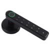 Biometric Fingerprint Door Lock, Keyless Entry Handle with Touchscreen and Keypad, Smart Lock for Office, Bedroom, and Apartment view 4