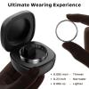Emerhome Upgrade Smart Health Ring for Women Men,Waterproof Fitness Ring, Fitness Tracker for Activity Monitoring,Sleep Tracker, No Subscription Fee (Black, 10) view 2