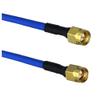 Ktann WiFi Antenna Extension Cable 7pcs SMA Male Plug to SMA Male Plug RG402 0.141" Blue Cable Flexible Pigtail Coaxial Connector for Wireless Network Card Adapter view 1