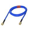 Ktann WiFi Antenna Extension Cable 7pcs SMA Male Plug to SMA Male Plug RG402 0.141" Blue Cable Flexible Pigtail Coaxial Connector for Wireless Network Card Adapter view 2