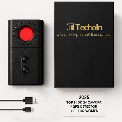 Hidden Camera Detectors for Travel - One-Touch Operation | GPS Tracker Detector | Spy Camera Finder | Hidden Bug and Camera Detector - for Hotel, Vacation Rental - Ideal for Solo Travel