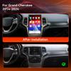 Lizpofly 14.4 inch Android 13 car Radio for Grand Cherokee 2014 2015 2016 2017 2018 2019 2020 2021 2022 2023 2024 CarPlay/Android Auto 8+128G Memory GPS Audio and Video SystemChampagne Gold view 2