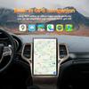 Lizpofly 14.4 inch Android 13 car Radio for Grand Cherokee 2014 2015 2016 2017 2018 2019 2020 2021 2022 2023 2024 CarPlay/Android Auto 8+128G Memory GPS Audio and Video SystemChampagne Gold view 4