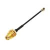 Ktann WiFi Antenna Extension Cable 8pcs IPX to SMA Connector Cable Female Coax Pigtail Cable 1.13MM RP-SMA 5cm for Wireless Network Card Adapter view 1