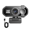 1080P Web Cam with Microphone Streaming Webcam with Privacy Cover, 120 View, Plug & Play, Computer Camera for Windows/MacOS/Linux, for Video Conferencing/Gaming/Conferences view 1