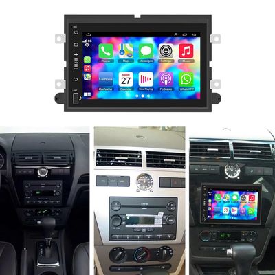 7 inch Android 14 Car Radio for Ford Fusion Explorer 2006-2009, 2+32G Touch Screen Radio Ford F150 2004-2008 Head Unit F250 F350 2006-2014, Edge 2007-2009 Mustang with Wireless Carplay Android GPS