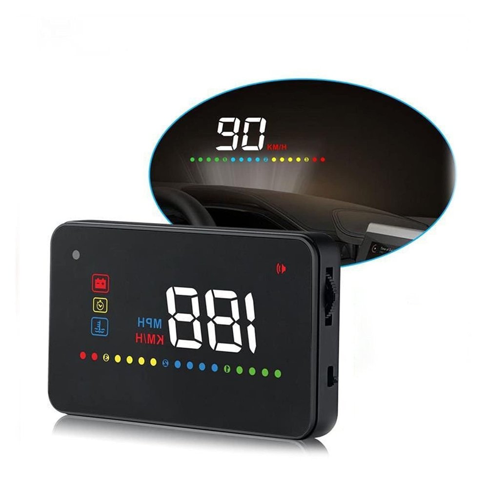 Car Electronics A200 HUD Head Up Display Obd2 Speedometer Temperature Water Projection On The Windshield for Car Hud Car Universal