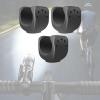 3Pcs Flashlight Mounting Brackets for Bikes and Cameras - Universal Clamp Holder with 1/4 Internal Thread - for Outdoor Activities- Large view 3