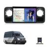 13.3 Inch Android 13 Car Stereo for Mercedes-Benz Sprinter 2018-2022 Double Din HD Touch Screen Car Audio Receiver, Built-in Wireless GPS Navigation Bluetooth Camera MIC,8 cores 2+32 view 1