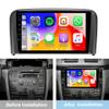 4G+64G - Double Din Car Stereo Radio for Volvo S80 2004-2008 Head Unit with Wireless Carplay Android Auto, 9" Touchscreen for Volvo Audio Receiver GPS WiFi Bluetooth DSP SWC FM RDS + Backup Camera view 2