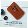 DIYEAH Camera Lens Bag Waterproof DSLR Lens Pouch for Travel Shockproof Storage Case Compatible view 4