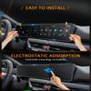 CDEFG 2Pcs for 2025 2026 Kia K4 Screen Protectors, 12.3 Inch Touchscreen All-in-One, K4 (LX, LXS, EX, GT-Line, GT-Line Turbo) Accessories Nano Film view 4