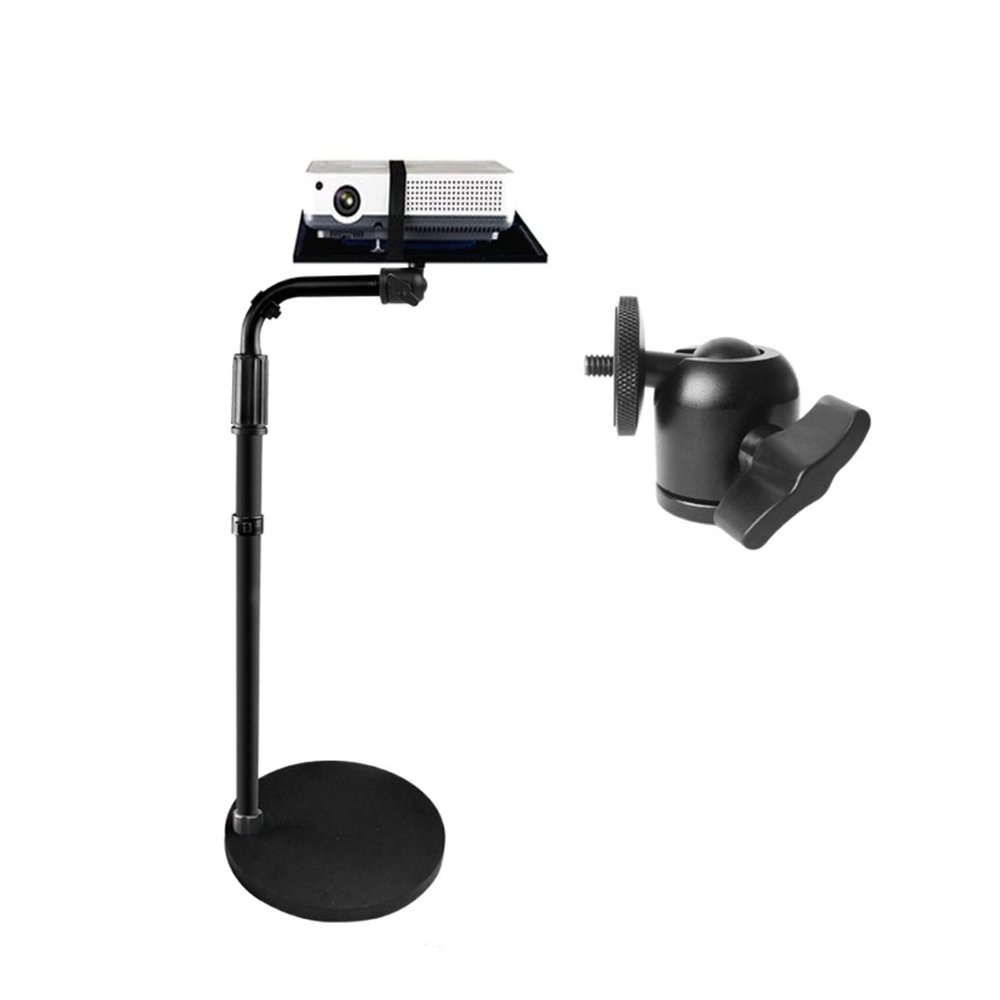 3FLQOOPP PMA-T6-85160II-P 5KG 850-1400MM Projector Monopod Stand Laptop Floor Holder Height Adjustable with Tray 39x28.5cm (Color : PMA-T6-85160-P) (PMA T6) (PMA T6)