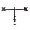 Dual Monitor Rack Monitor Stand Mount Extension Arm Clip On Desk Screen Stand Adjustable Angle Monitor Stand(Two arms) view 1