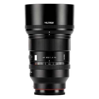 VILTROX 85mm F1.4 Pro FE Full Frame Lens Auto Focus Large Aperture Prime Portrait Lens with Hyper VCM Motor Compatible with Sony E-Mount Cameras a7c a7RII a7RIII a7RIV a7SIII a9 FX3 A1 A93 ZVE1