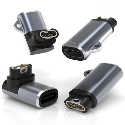Sinoacc USB C to Garmin Watch Charger Cable Adapter 4-Pack,Type-C Garmin Charging Cord Adapt for Fenix 8 7 7X 6 Pro Solar Vivoactive 6 5 4S Venu 3 3S SQ Forerunner 55 165 245 255 955 965 970 Tactix