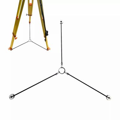 Foldable Tripod Stabilizer Floor Guide for Total Station Surveying Prism Pole