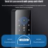 Pongnas Electronic Door Handle - Biometric Keyless Entry Door Lock - Fingerprint Door Lock with Multiple Unlock Mode for Bedroom and Front Door view 2
