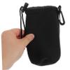 Angoily 2 Pcs Shockproof Camera Lens Storage Bags for Photographers Versatile Design with Drawstring for Daily Use and Travel view 4