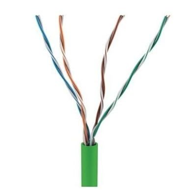0E-CAT5RGN CAT5e Riser Cable  1000' Green, UTP, Solid Copper, CMR/FT4, Sunlight Resistant