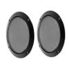 Lurrose 2pcs Speaker Grill Cover Set Protective Mesh Covers for Trumpet Speakers Black Color view 1