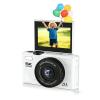 Sanpyl 75MP Digital Camera, 3 Inch Screen, 5K Video, 18X Zoom, Face Detection, Stabilization, Time Lapse, Slow Motion, Rechargeable, Live Streaming for Beginners (White) view 1