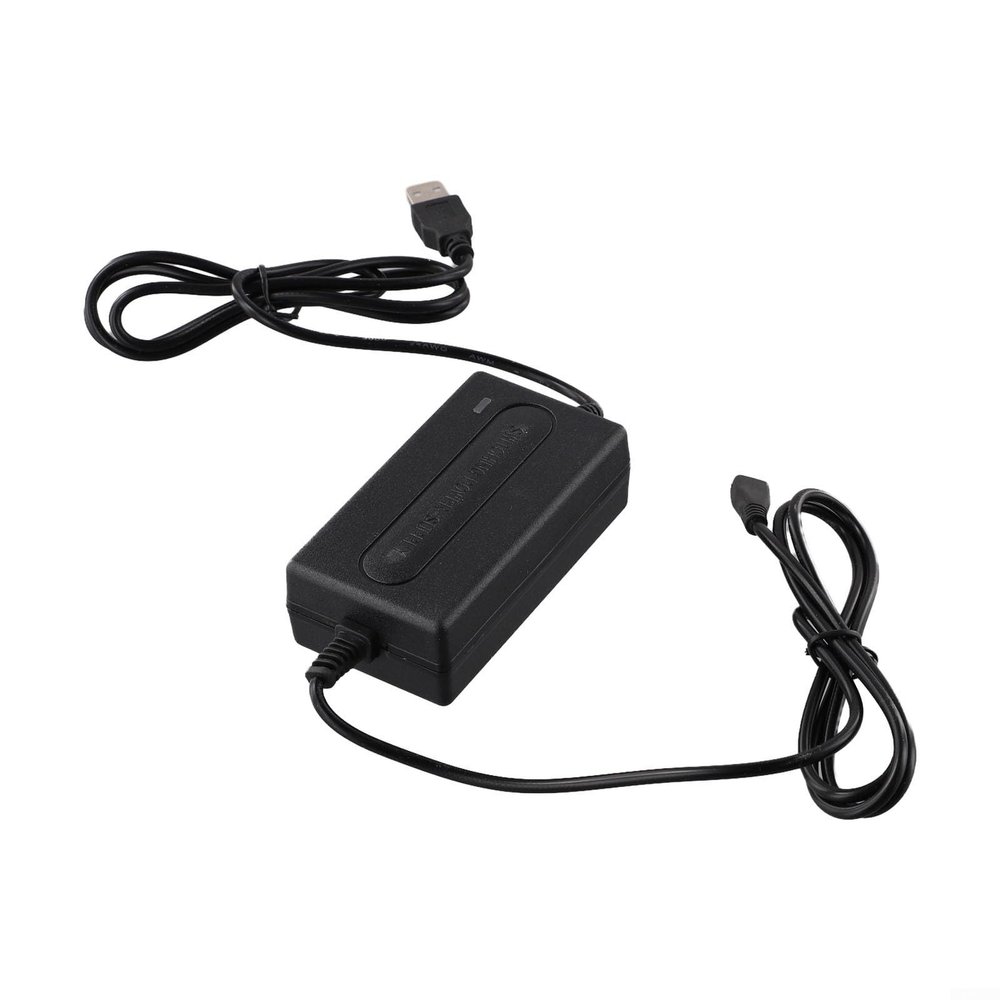 5V2A UPS Backup Power Supply with USB Port 3200mAh Lithium Surge Protection for Security Monitoring Camera System Digital Equipment LED Lighting Black