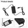 5V2A UPS Backup Power Supply with USB Port 3200mAh Lithium Surge Protection for Security Monitoring Camera System Digital Equipment LED Lighting Black view 3