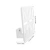 DOITOOL System Bracket Security Mount Reinforced Steel Construction Wall-Mounted Monitor Clamp Holder No Tools Required view 2