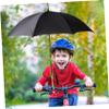 SOPOTUTU Bike Umbrella Holder Adjustable Stand ABS Stainless Steel Black view 3