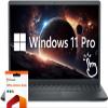 Dell Touchscreen 15.6" Laptop Computer, Windows 11 Pro 32GB RAM 1TB SSD, Intel Core i7-1355U Processor, FHD 1920 x 1080 LED Display, Microsoft Office Lifetime Suite, Numeric Keypad, Black view 1
