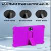 11.5" Case for TCL NXTPAPER 11 Plus Android Tablet (Model 9469X), Soft Silicone Kids Friendly Cover with Adjustable Stand, Drop-Proof (Purple) view 3
